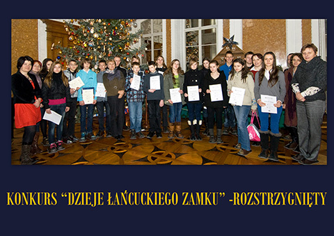 Wyniki konkursu wiedzy o historii łańcuckiego Zamku