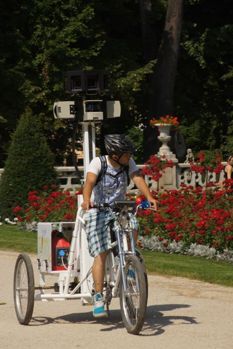 Google Street View w naszym Parku