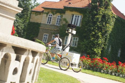 Google Street View w naszym Parku