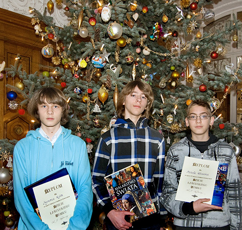 Wyniki konkursu wiedzy o historii łańcuckiego Zamku