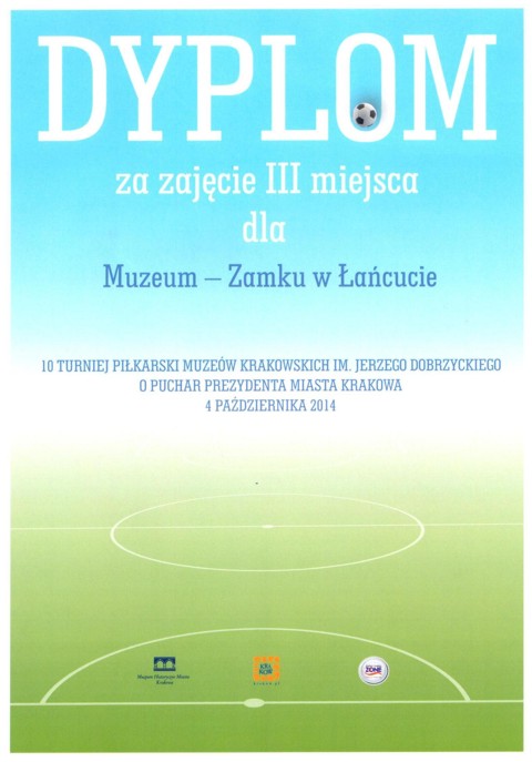 III miejsce dla Muzeum - Zamku w Łańcucie