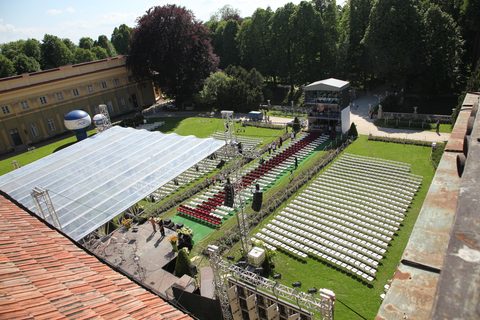 Przygotowania do koncertu plenerowego, fot. Marek Moskała